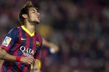 El jugador brasileño del Barcelona Neymar. EFE