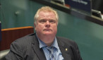 Imagen de archivo del alcalde de Toronto Rob Ford, en Toronto (Canadá). EFE/Archivo