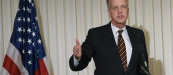 En la imagen, el senador republicano por Kansas Jerry Moran. EFE/Archivo