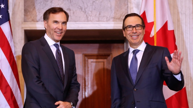 Ministro de Hacienda Bill Morneau viajó a Estados Unidos ...